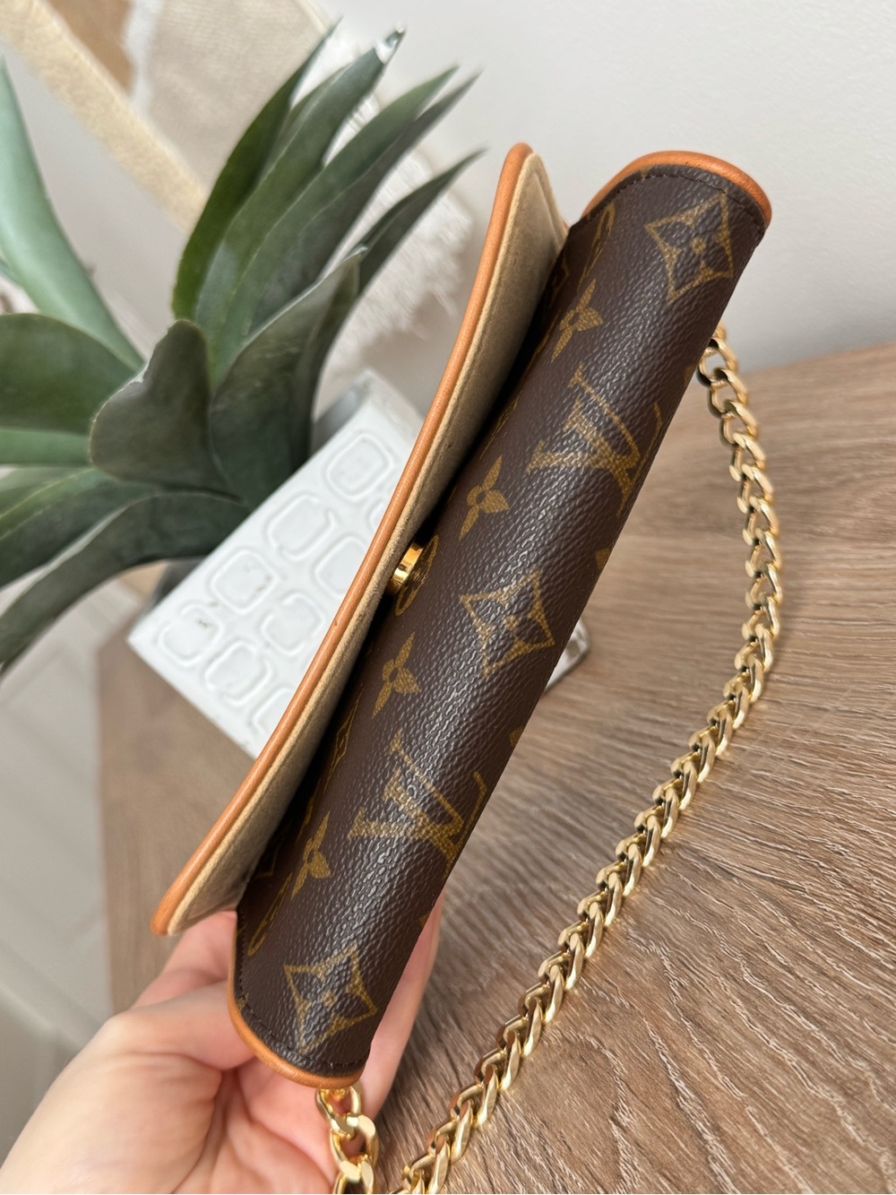 ✅AUTH✅LOUIS VUITTON TWIN PM SHOULDER BAG - Picture 7 of 17